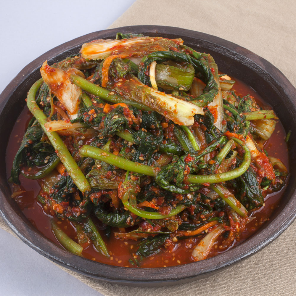국내산 열무얼갈이김치 물김치 자박이 3kg 5kg 10kg 전라도식 시원한 국물 당일생산 - 상품 이미지