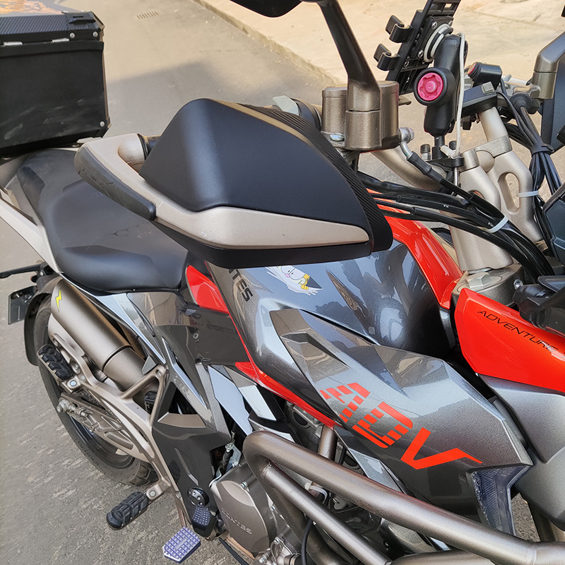 Shengshi 존테스 ZT310-T 350T1ADV 랠리 오토바이 핸드 가드 액세서리 왼쪽 오른쪽 알루미늄 지지대 장식 포함 - 상세 이미지 2