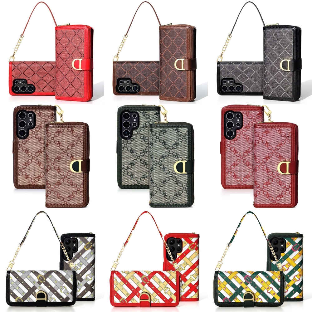 갤럭시 와이드6 A13 5G(A136) 모바트 럼블 /  벨턴 / 켈리 지갑 핸드백 이중 지퍼 카드 지폐 수납 다이어리 미들 체인 스트랩 케이스