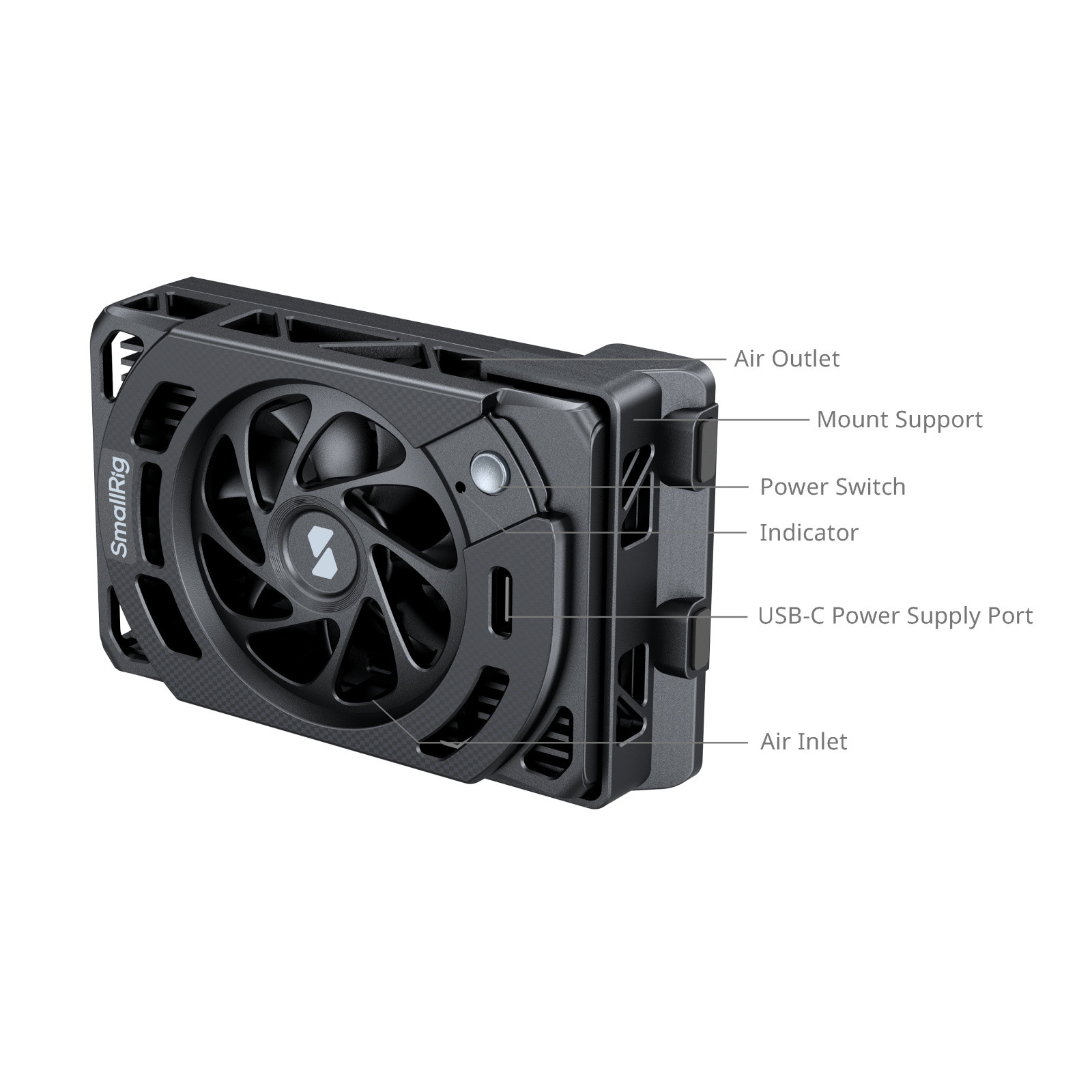 스몰리그 캐논 EOS R5 Mark II/R5 쿨링 팬 5063 - 상세 이미지 4