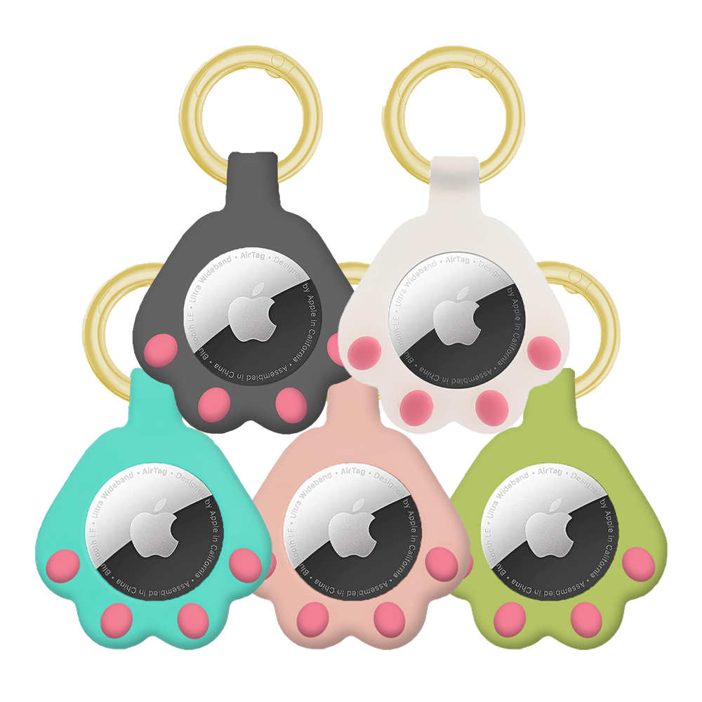 에어태그 케이스 고양이왕발 키링