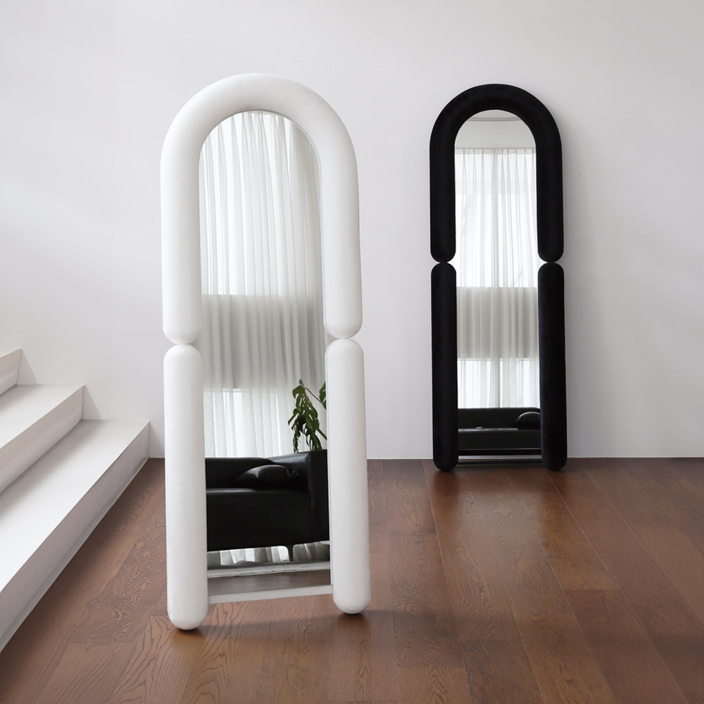 비알프렌드 웨스티 고급 특대형 비정형 벽걸이형 인테리어 전신거울 (2color)