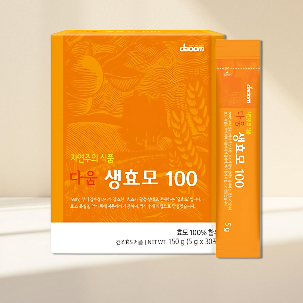 다움 생효모 100 건조효모 김수경 과립 효모분말 1포당 5g 1박스 30포, 1개 - 상품 이미지