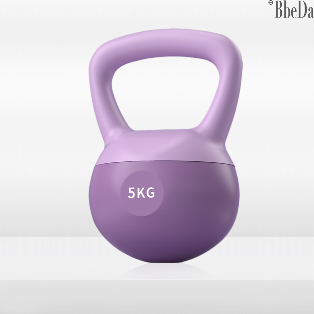 [무소음 타박상방지] 빼다 말랑말랑한 소프트 케틀벨 5kg, 1개 - 상품 이미지