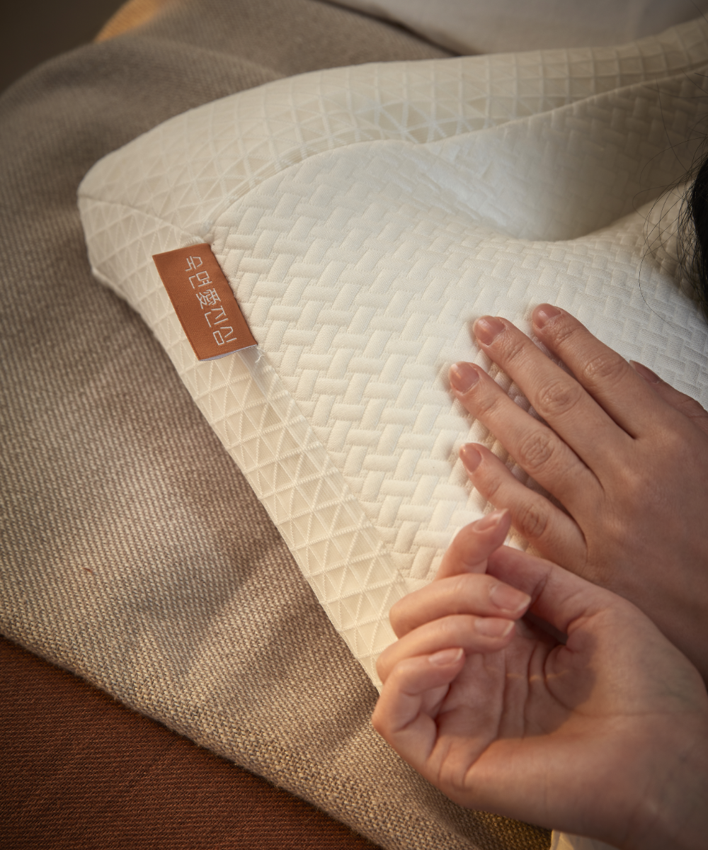 숙면애진심 베개 경추베개 옆으로자는 낮은 일자목 목디스크 거북목 숙면 꿀잠 코골이