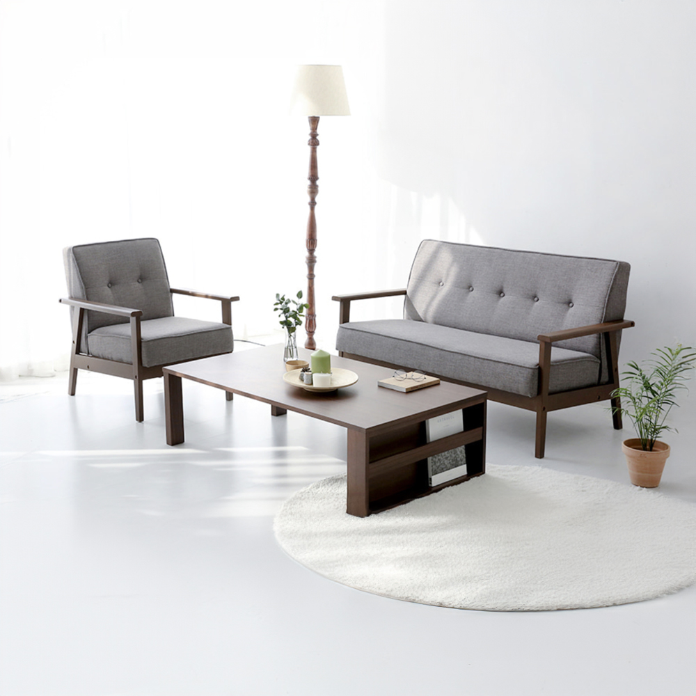 1인 암체어 원목 우드 안락의자 휴식 독서의자