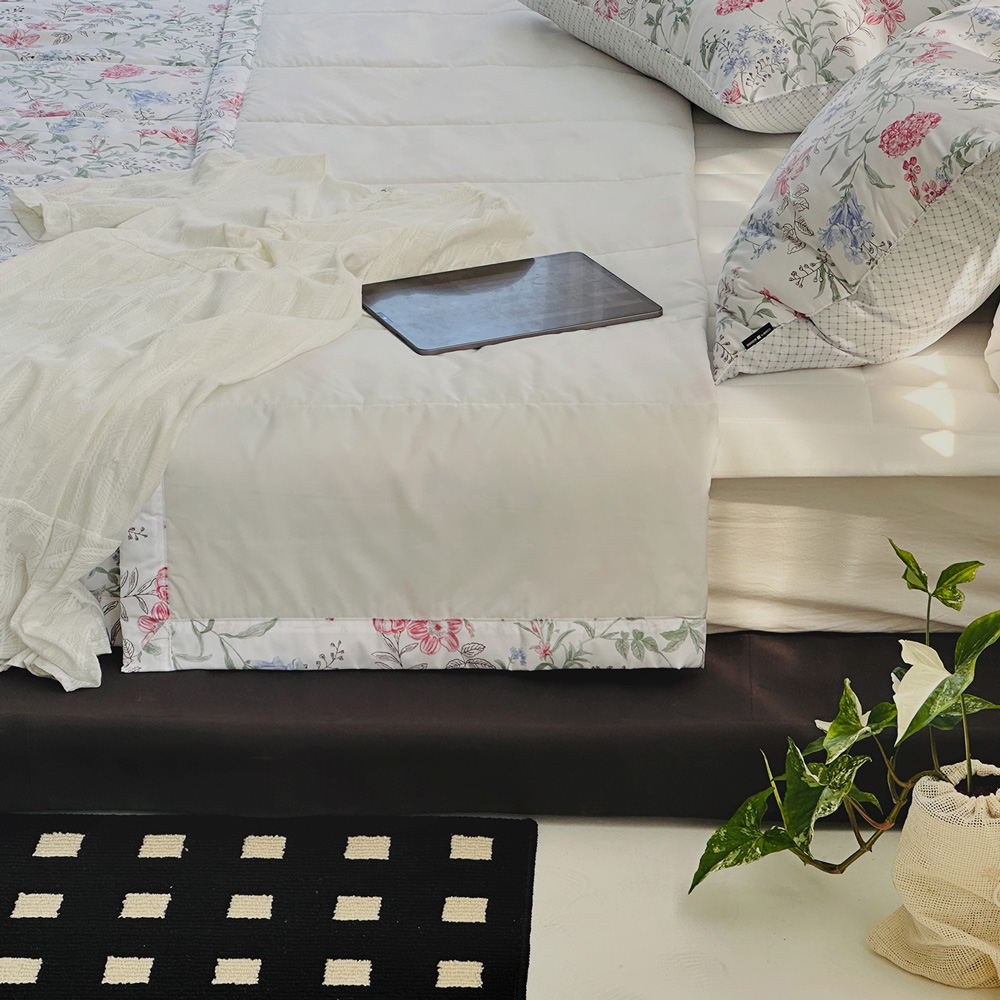 누비지오 아뜰리에 효성M2 알러지케어 듀라론 여름 차렵이불 단품 SS