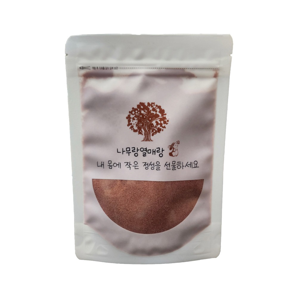 국내산 동결건조 고운 딸기가루 100g : 나무랑 열매랑