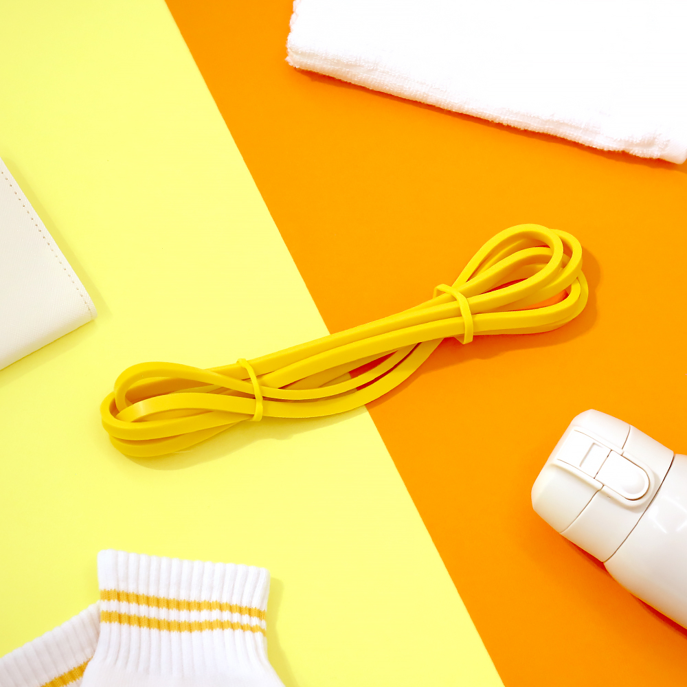 스포홀릭 풀업밴드 턱걸이 라텍스 튜빙 근력 운동 철봉 고무 탄력 홈트 밴드 1단계