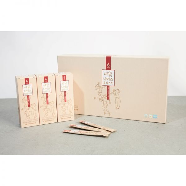 금산인삼협동조합 리얼진 나이스 홍삼스틱 60포 : modern8064