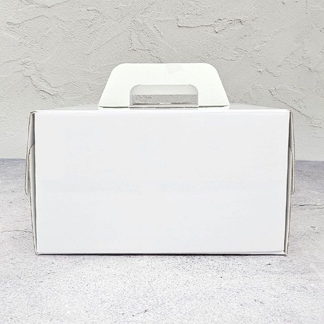 3호 케이크상자 케이크박스 화이트 무지 케익포장 - 상세 이미지 2