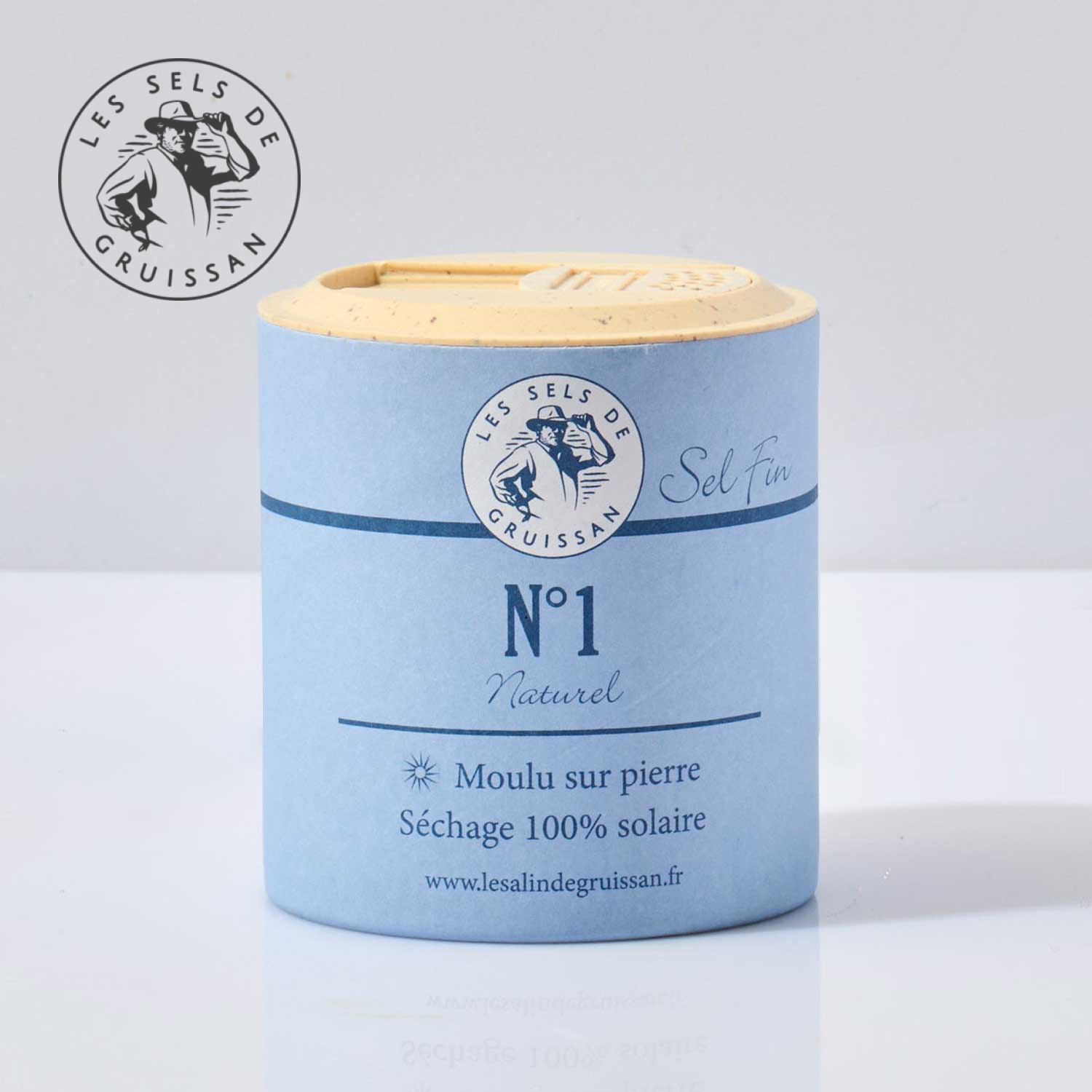 천일염 그뤼상 셀펑 내츄럴 고운소금 250g, 1개 - 상품 이미지