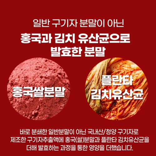 CNB 홍국 발효 구기자 분말 가루 스틱 30포 1박스 국산 청양 고지베리 파우더 차 효능 - 상세 이미지 2