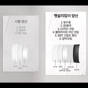 햇살지킴이 암막 양우산 휴대용 자외선차단 3단 경량 양산 솔직 후기 | 실사용자 리뷰 분석 - 상품 이미지 4