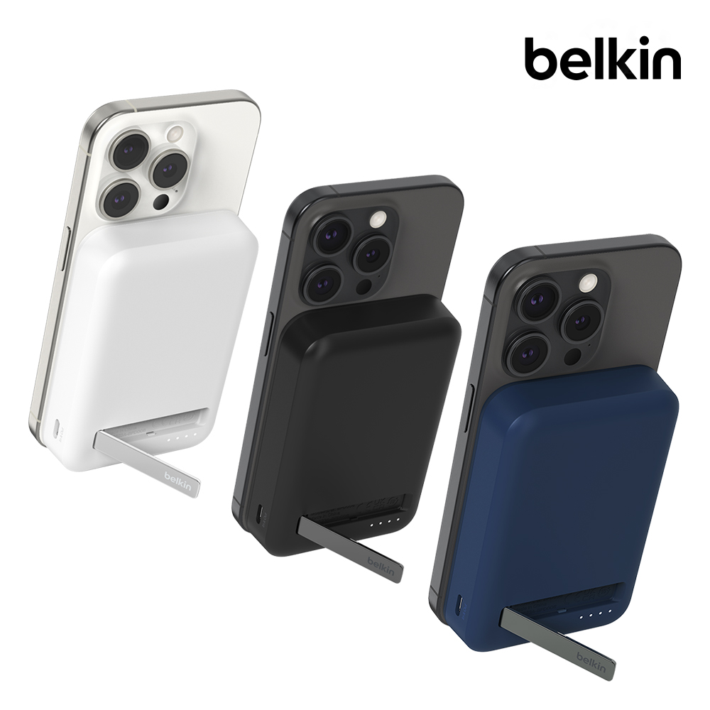 벨킨 Qi2 15W 10000mAh 마그네틱 무선 고속 충전 보조배터리 BPD008bt 아이폰17 16 갤럭시 S25 기내반입 글로벌 안전인증