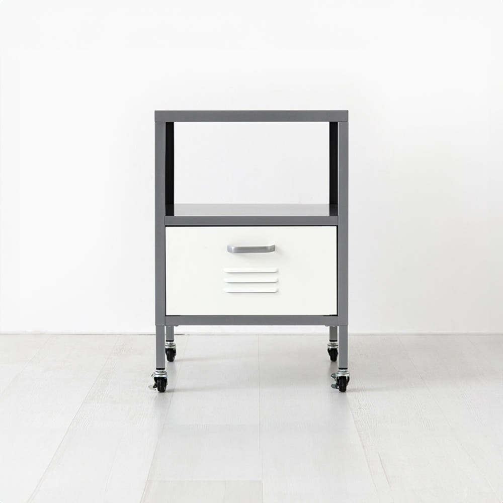 MKB 사이드테이블 서랍장 1칸 425630 화이트 3331.0433