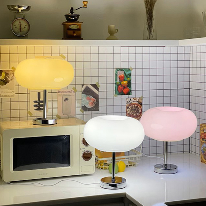 도넛 글로우 단스탠드 테이블 인테리어 조명 Donut Glow Table Lamp