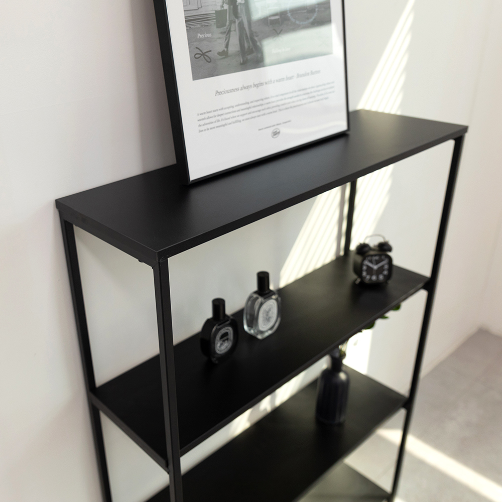 서광퍼니처 노벨 4단 멀티 콘솔 사이드 수납 슬림선반 장식장 if - 상세 이미지 3