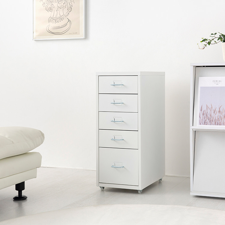 피하 서랍장 4.1단 28x41x69, 4.1단, 화이트 2981.3310