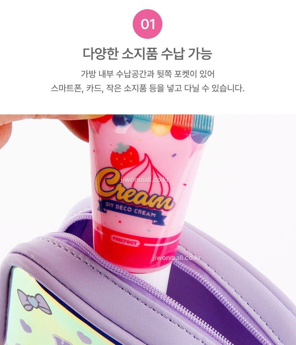 산리오 가방 크로스백 헬로키티 시나모롤 쿠로미 마이멜로디 포차코 - 상세 이미지 3