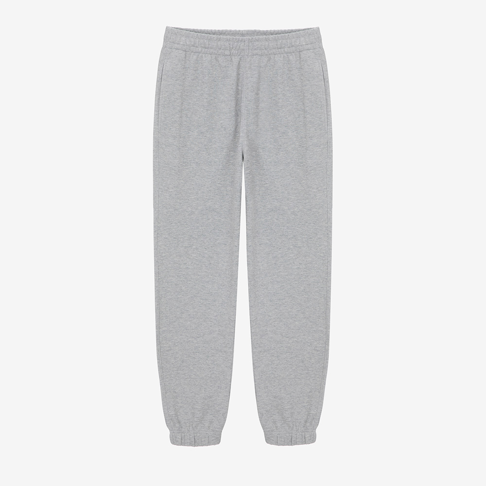 베이직하우스 여성 면 코튼 트레이닝 밴딩 조거팬츠