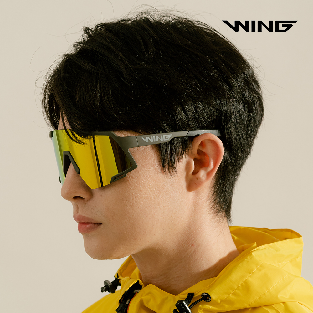 WING 윙선글라스 알리 러닝 고글 골프 스포츠 자전거 라이딩 남자 여자 미러 이미지 6