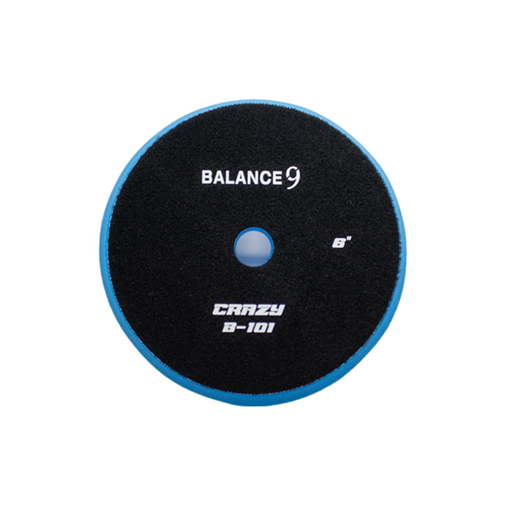 발란스나인 크레이지 B-101 155mm(6인치) 폼 패드 말벌용 블루 스펀지 패드 - 상품 이미지