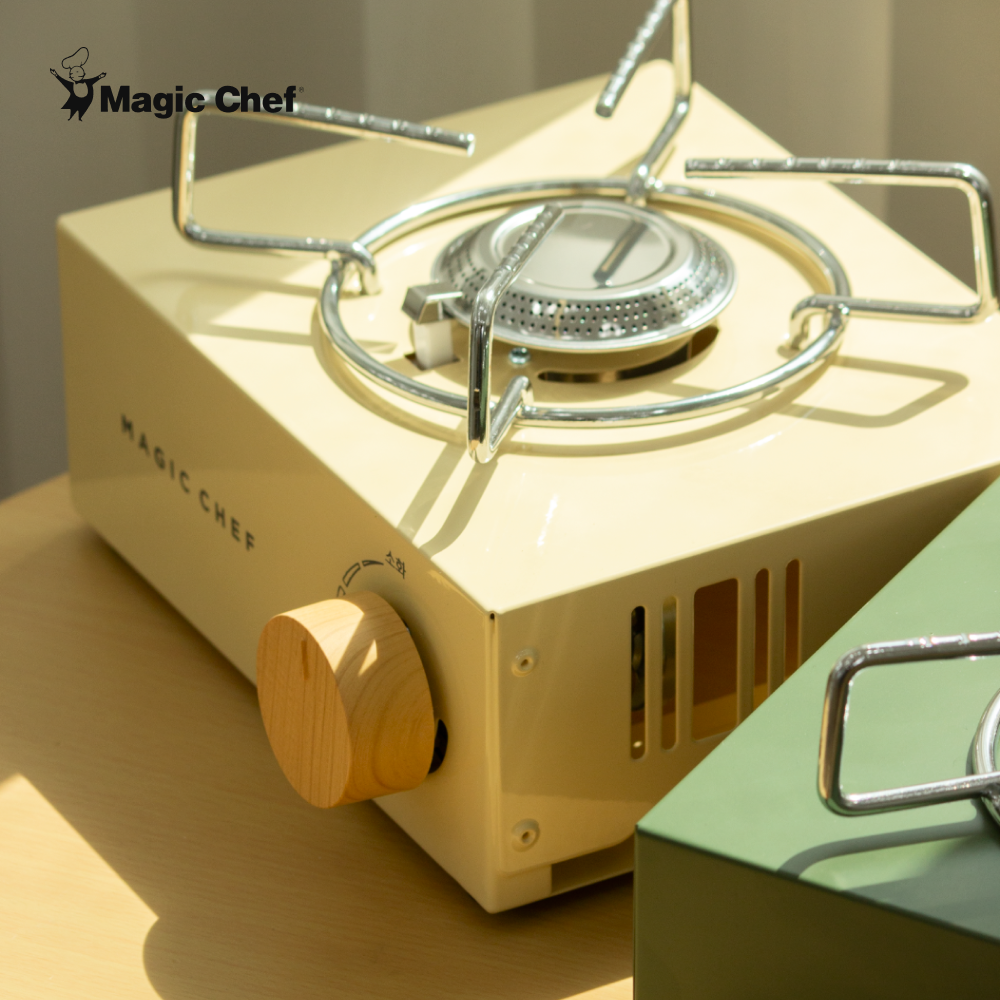 매직쉐프 티니 미니 가스버너 국내생산 캠핑용 휴대용 가방포함 가정용 업소용