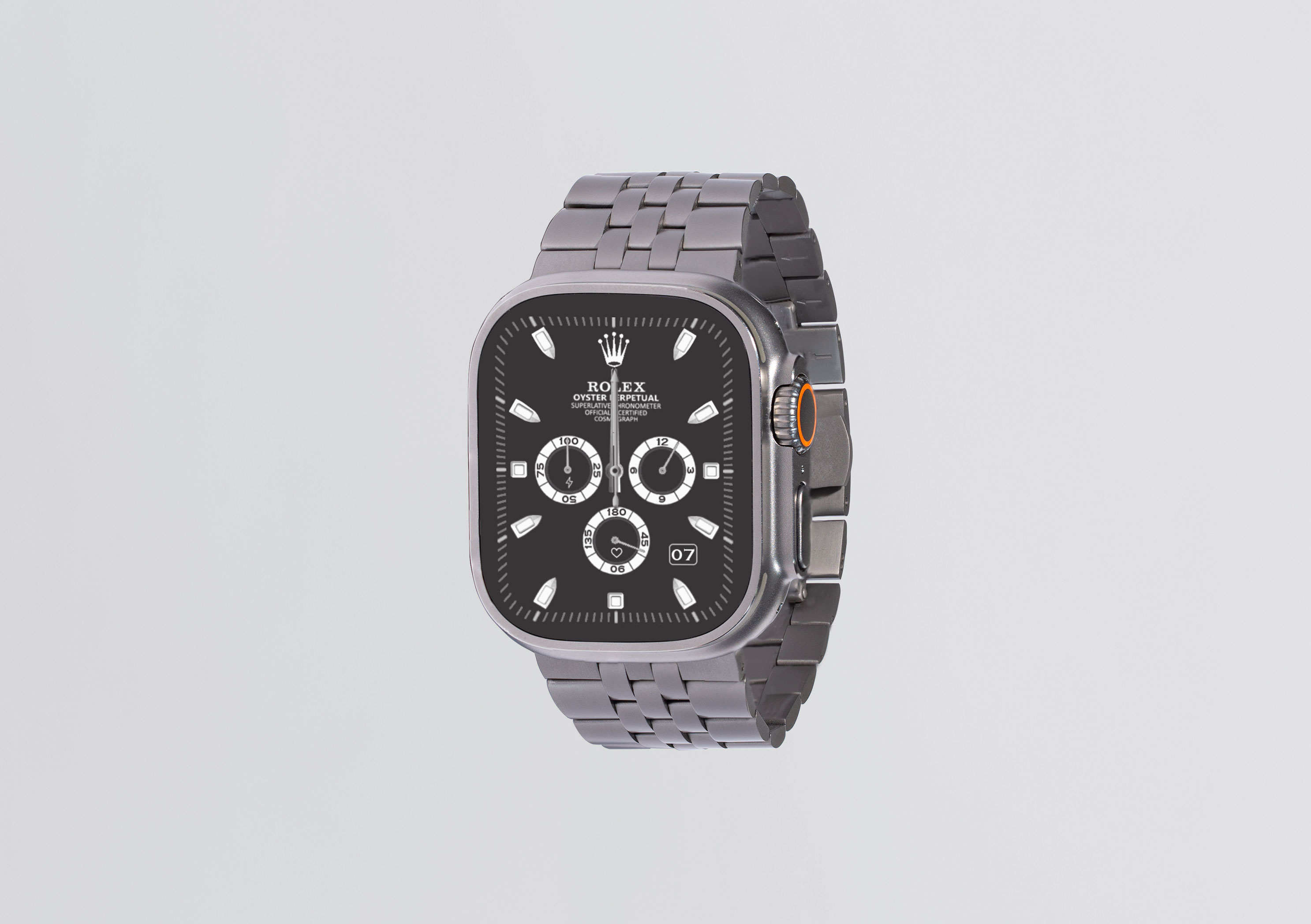 애플워치 울트라3 스트랩 티타늄 쥬빌레 메탈 1 밴드 스틸 줄 울트라 2 49mm - 상세 이미지 5