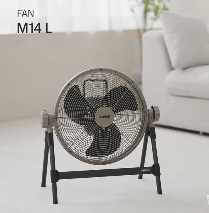 크레모아 M14L 선풍기 팬 써큘레이터 무선 캠핑 책상용 서큘레이터 - 상세 이미지 2