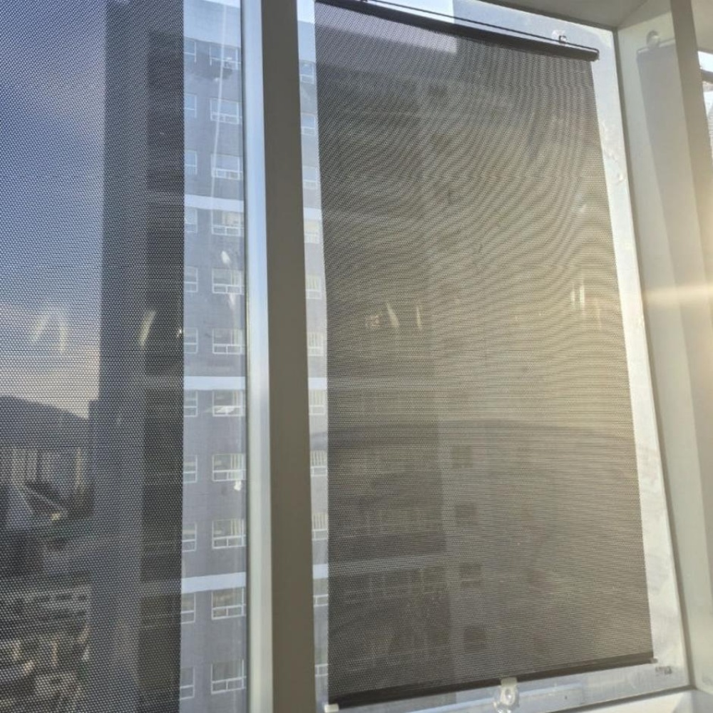 안뚫어고리블라인드 못안박는 커튼 무타공 창틀 월세 노피스 창문