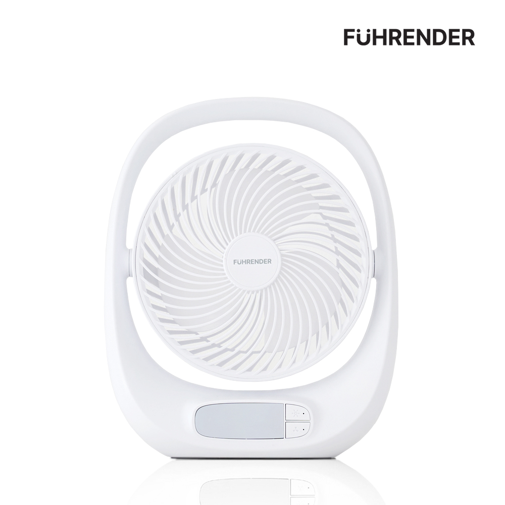 퓨랜더 저소음 책상용 사무용 선풍기 무선 BLDC 캠핑 탁상용 선풍기