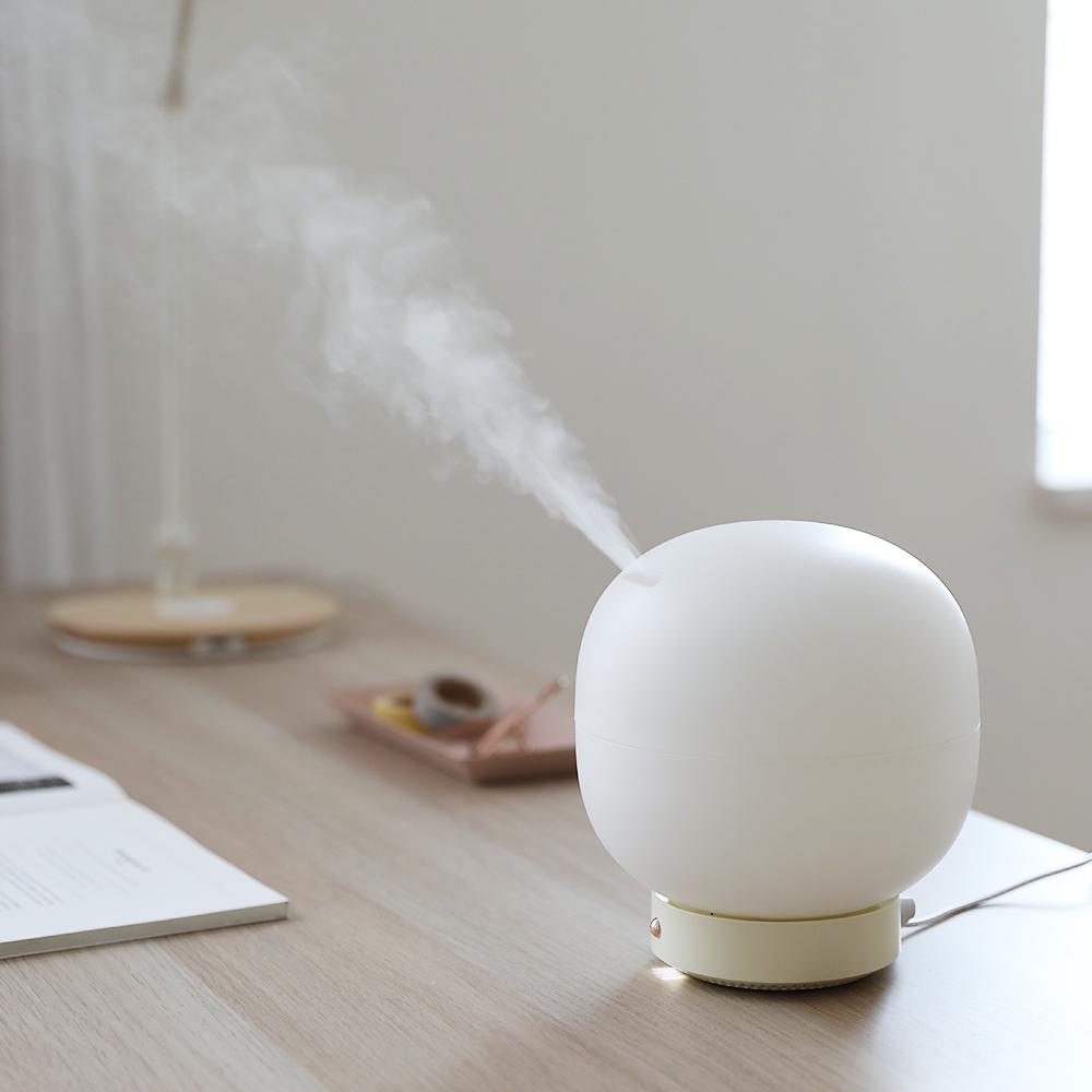 파우트 NOSE2 무드등 노필터 초음파식 미니가습기 탁상용가습기 500ML