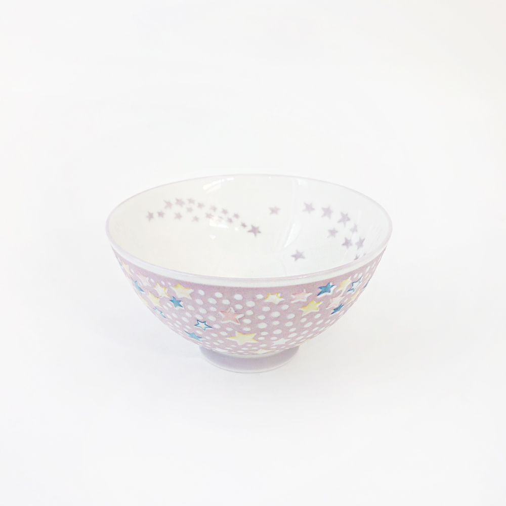 [전색상 재입고 완료] 미노야키 별모양 글리터 공기Bowl (블루 핑크 화이트) - 상세 이미지 2