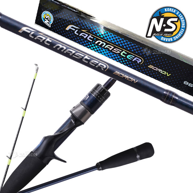 NS 플랫 마스터 보론 광어 다운샷 낚시대 로드 B64-30