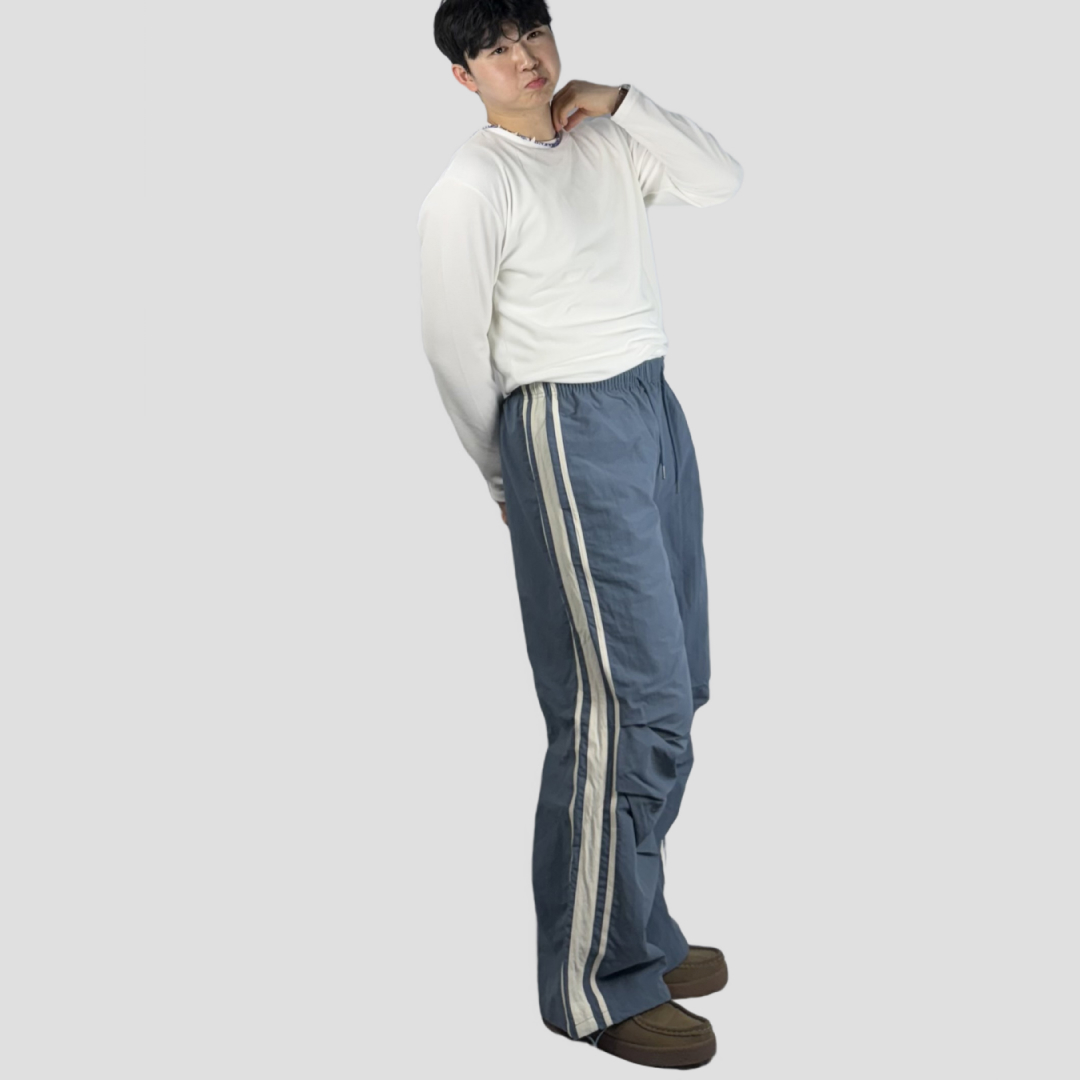 파라슈트팬츠 나일론팬츠 고프코어바지 남자통바지 이미지 6