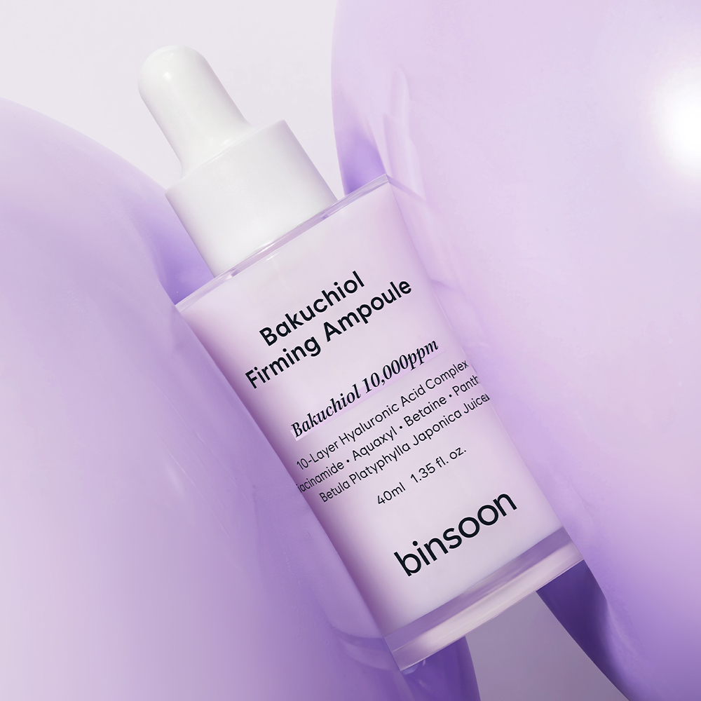 [2종세트] 빈순 바쿠치올 모공탄력 앰플 40ml+스쿠알란 히알루론산 수분 크림 80ml - 상세 이미지 3