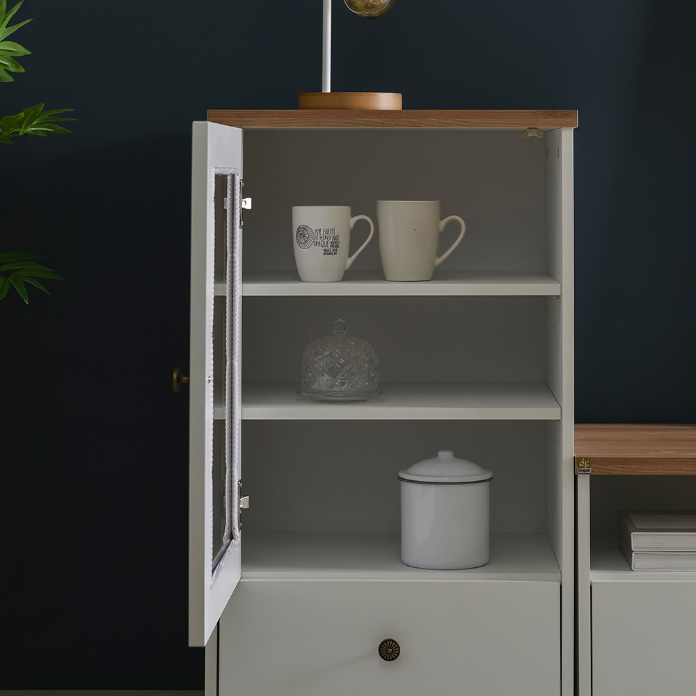 장인가구 뉴 로망스 거실장세트 C형