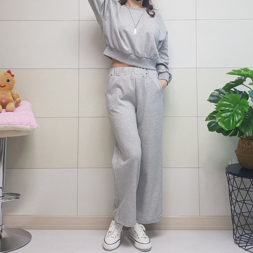 (국산면원단/국내자체생산) PT2003 스트링 조거 팬츠 밴딩바지 20대30대여성의류 이미지 8