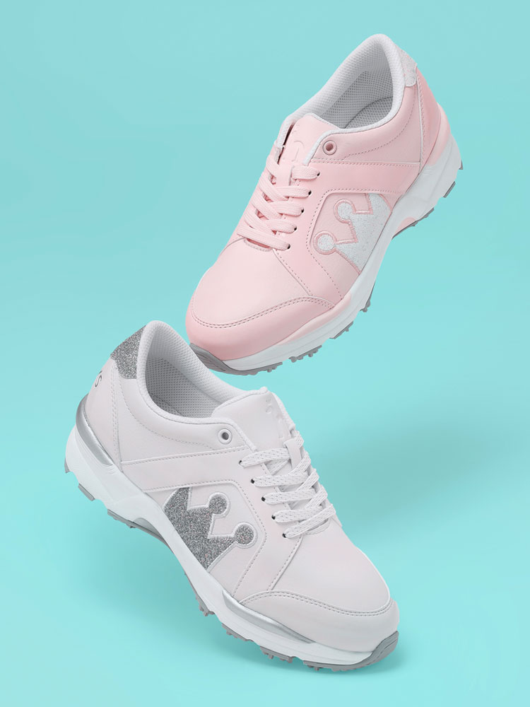 헤지스골프화 크라운 스파이크리스 여성 키높이 골프화