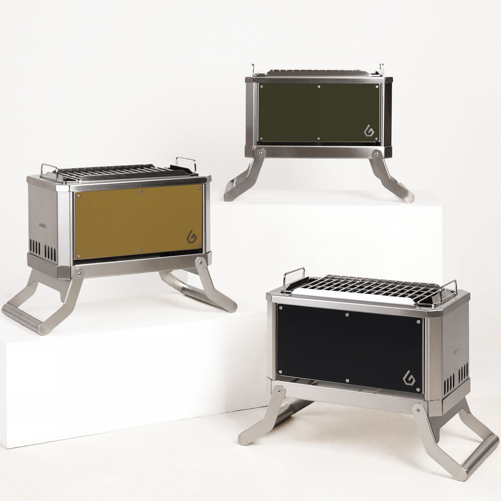 꾸버스 3중연소 화로대 와일드헌터 캠핑 불멍 이중연소 바베큐그릴