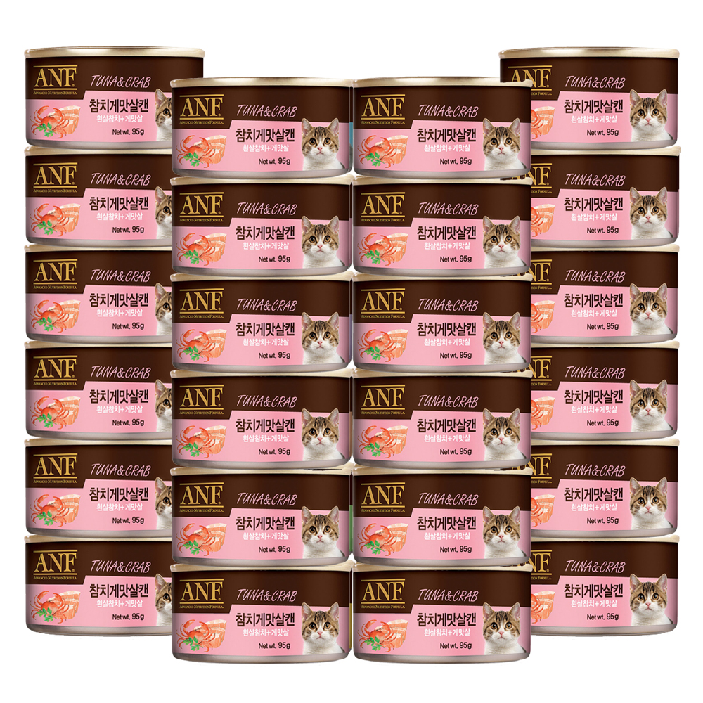 ANF 고양이캔 참치게맛살, 95g, 24개 제품 이미지