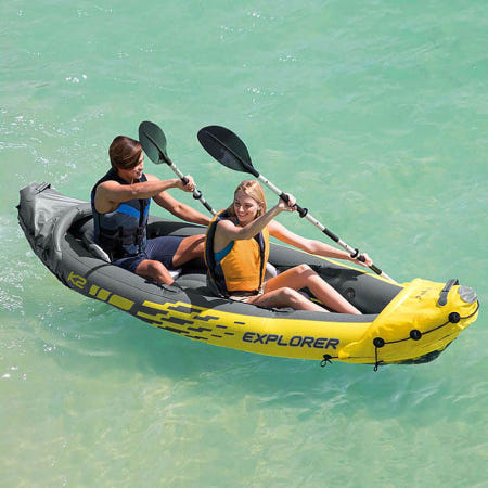 상세참조 [인텍스] 익스플로러 카약 보트(2인용)