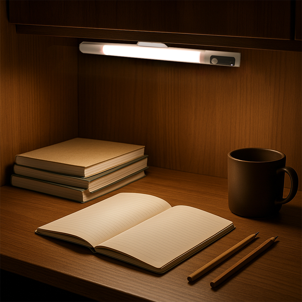 원통형 센서등 무선 LED 배터리표시 현관 화장실 계단 파카이라이트