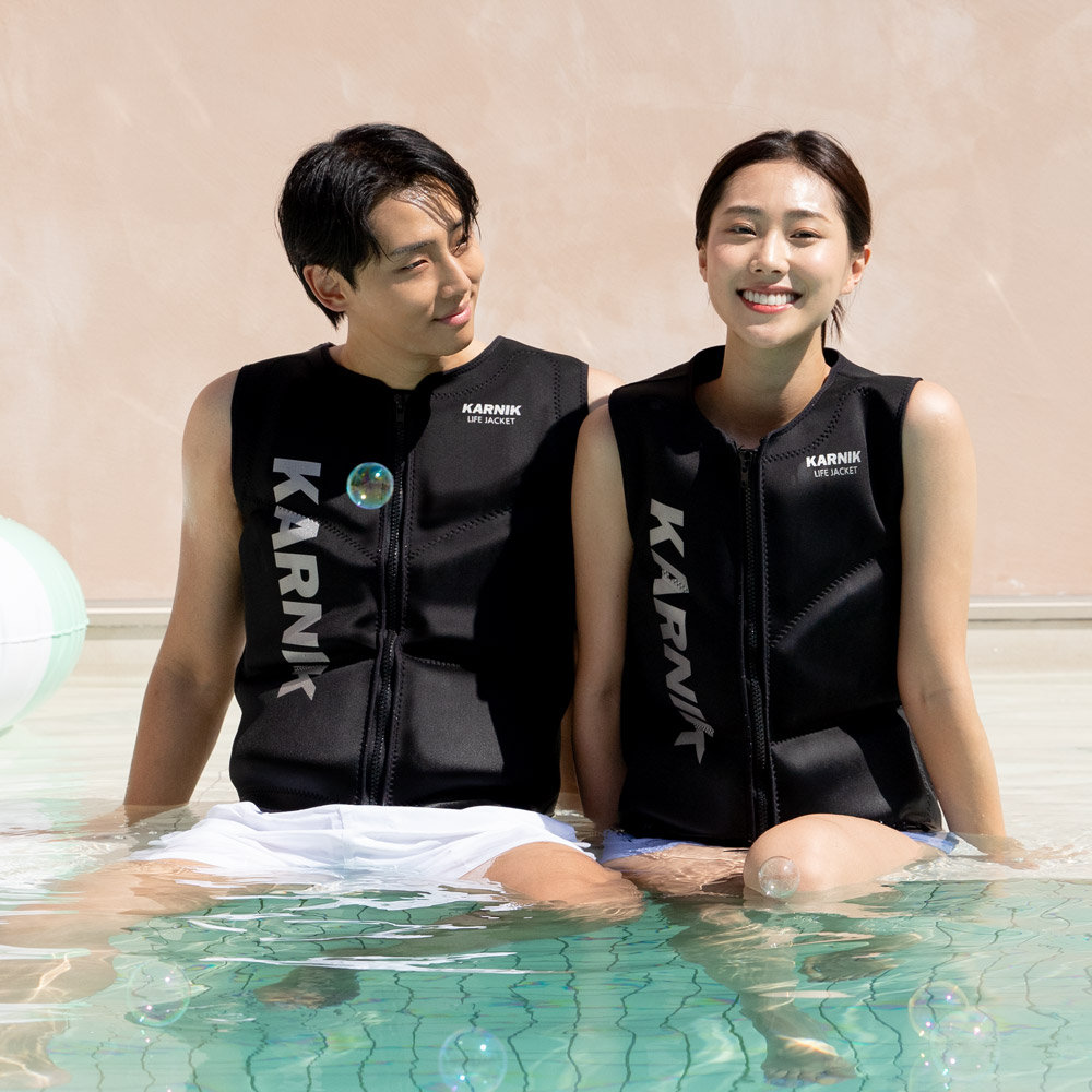 카르닉 슬림핏가드 라이프자켓 구명조끼 부력보조복 성인 네오플랜 - 상세 이미지 4