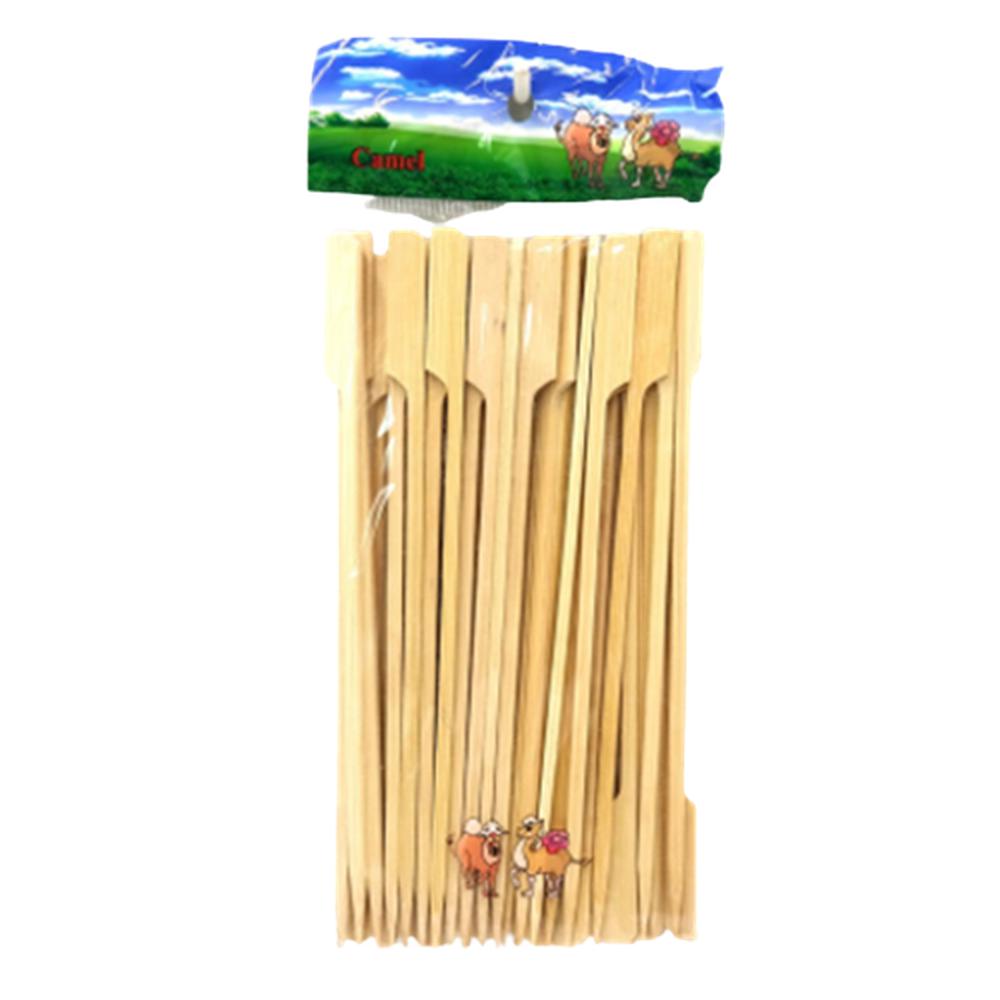 햄버거 꼬지 샌드위치 꽂이 손잡이 대나무 스틱 과일 도시락 꼬챙이 50P 중형 15cm, 1개