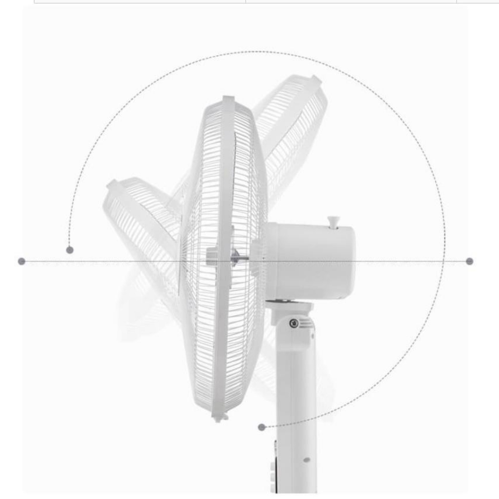 신일 스탠드 키높이 선풍기 가정용 거실 키다리 키큰선풍기 40cm - 상세 이미지 5