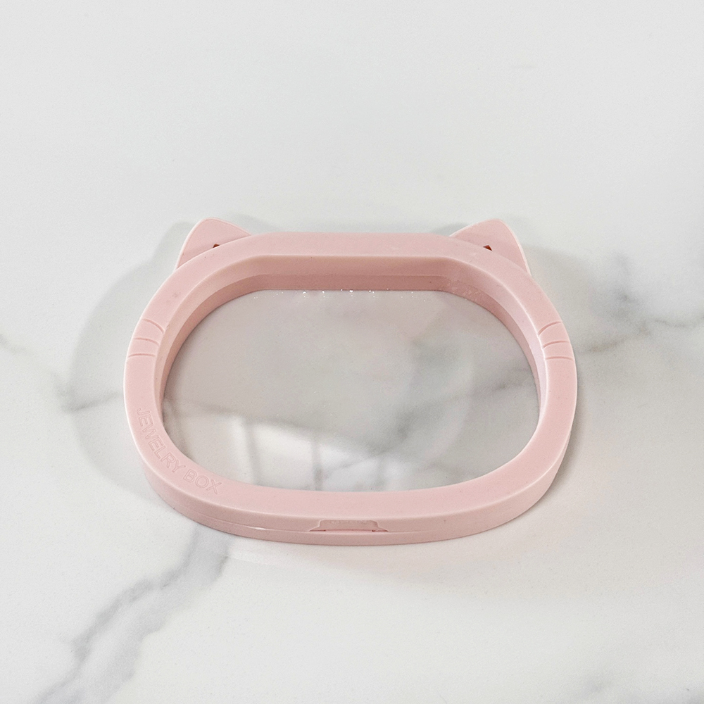 고양이 랩핑 키캡보관함 랩핑박스 포인트 키캡 전시 보관 수납 선물 화이트 이미지 6