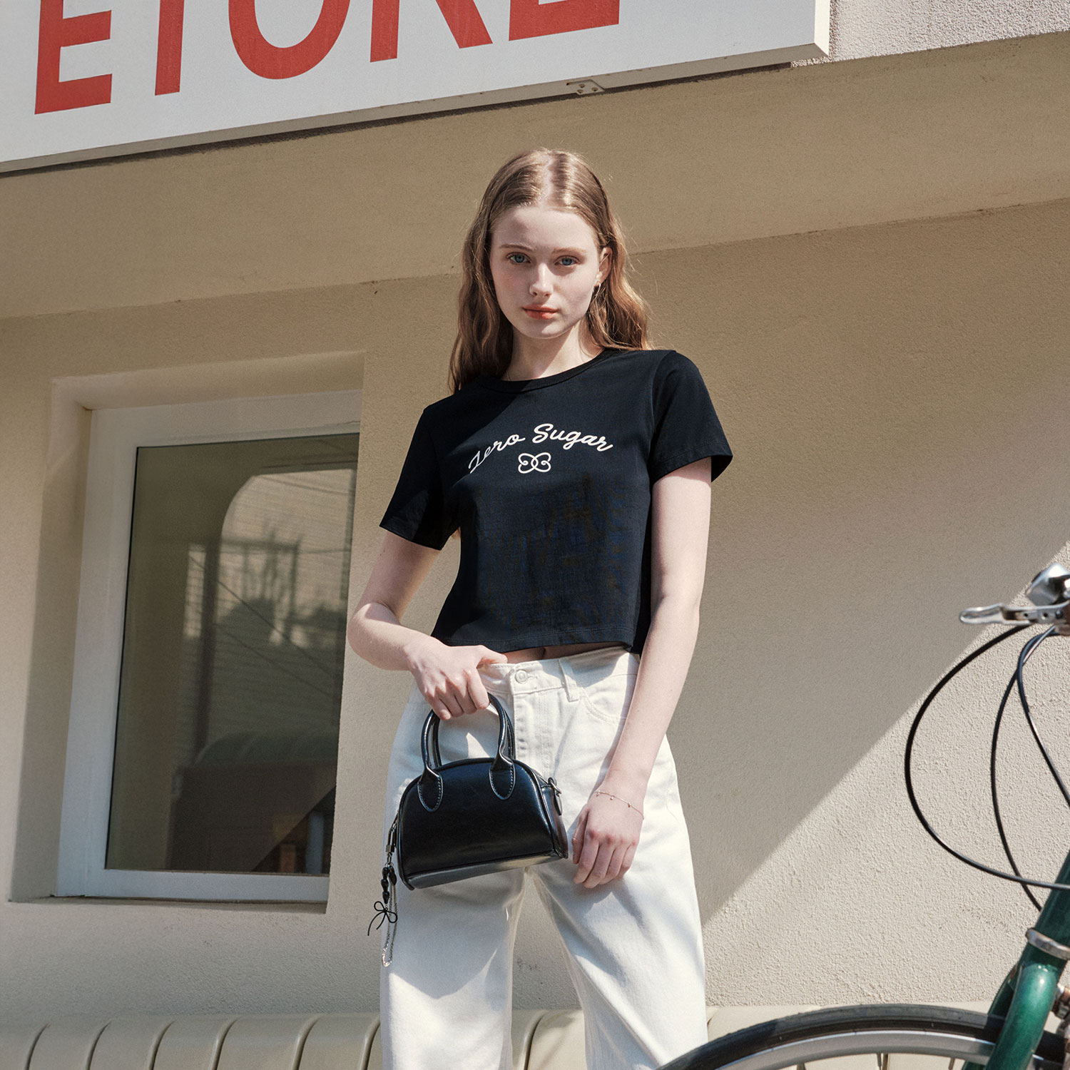 [제로스트릿][2컬러] 슈가 반팔 티셔츠 SUGAR SHORT SLEEVE T-SHIRT 이미지 6