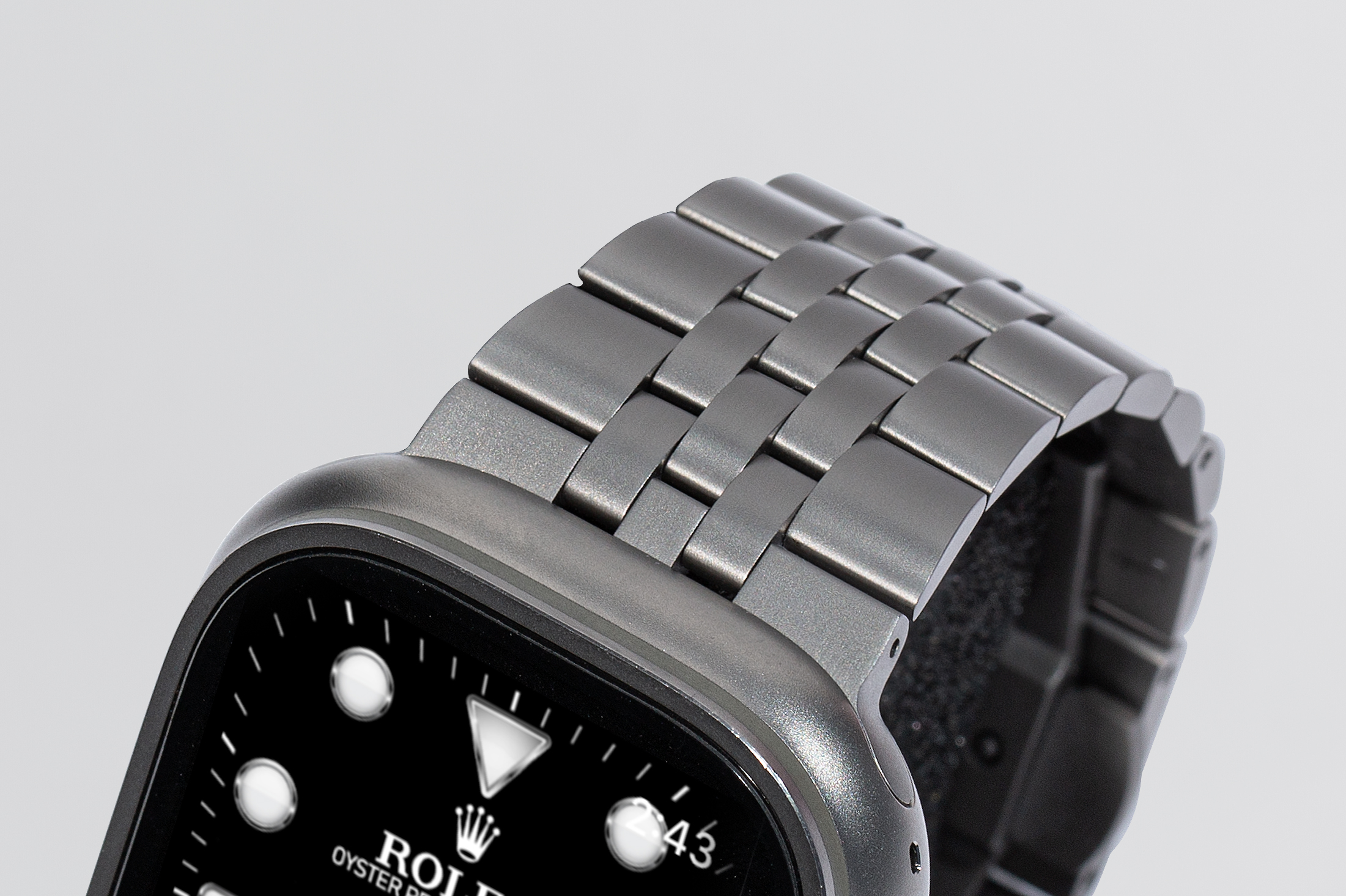 애플워치 울트라3 스트랩 티타늄 쥬빌레 메탈 1 밴드 스틸 줄 울트라 2 49mm - 상세 이미지 2